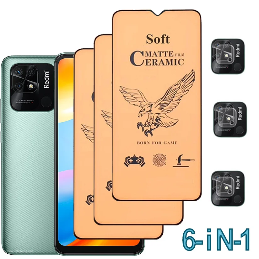 

Redmi10C Matte Frosted Film Redmi 10C Screen Protector Xiomi Redmi 9A 9T 9C Soft Ceramic Protective Film For Xiaomi Redmi 10A 9 10 C Not Glass
