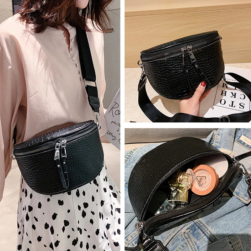 

Роскошная дизайнерская сумка на плечо для женщин, нагрудная Сумочка через плечо, модная женская сумка-хобо на цепочке, банановый кошелек на ремне