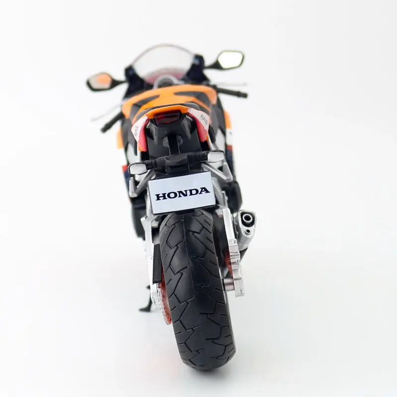 Продажа Игрушка AUTOMAXX, литая модель, масштаб 1:12, Honda CBR HEPSOL Racing Fireblade, образовательная коллекция, подарок для ребенка