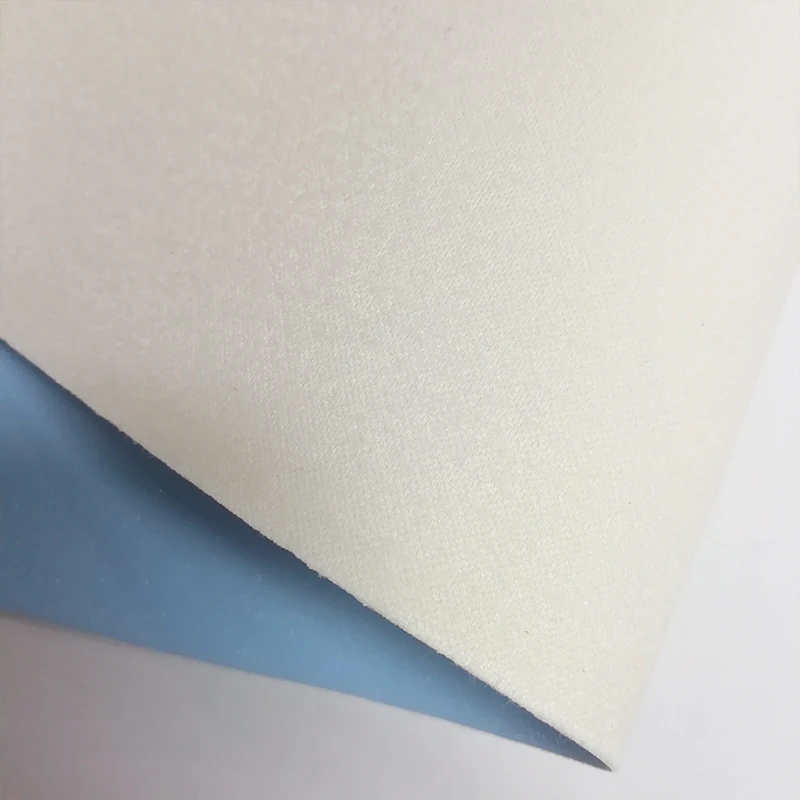 Блестящий однотонный тисненый дизайн PU синтетическая кожа тканевый лист для