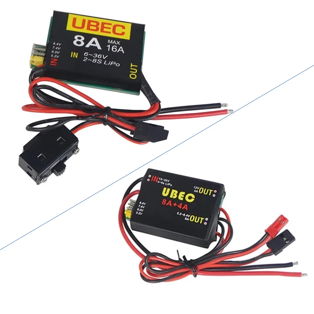Двойной источник питания UBEC-8A BEC 2S-8S 6-36V 8A/16A 5 2/6 0/7 4 v/8 v