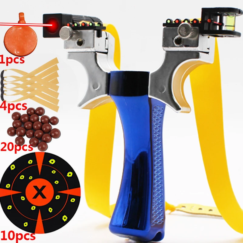 

Pогатка Shooting Catapults Outdoor Hunting Catapult with Target Paper Single Screw Quick Pressure Rubber Band Athletic Toy