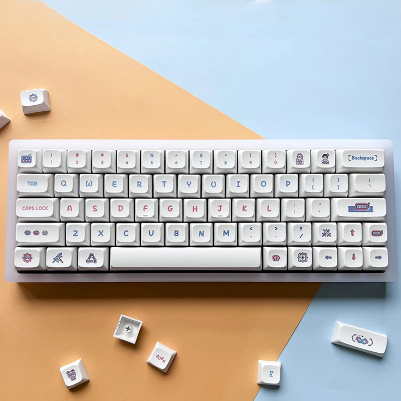 

1 Set Of Video Game Keycaps For MX Switch Mechanical Keyboard XDA Cherry Profile Keycaps For 64/68/87/104/108 CIY68