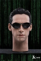 16 male soldier american actor keanu reeves give away glasses head sculpture model fit 12 action figures body in stock