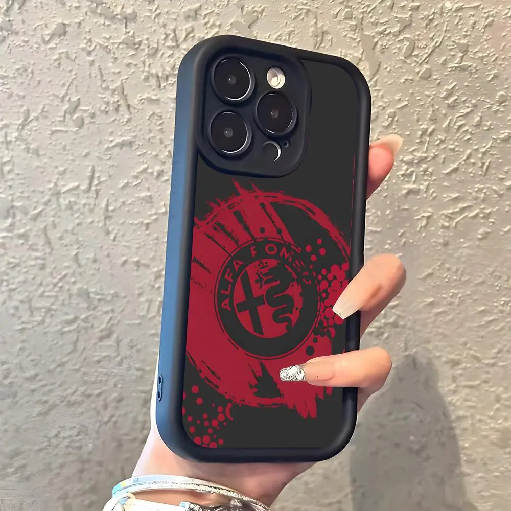 Фото Чехол A-AlfaES R-Romeo-S для iPhone 17 Pro Max, 16, 15, 14 Pro Max, iPhone 13 Pro Max, 11 Plus, силиконовый чехол №5