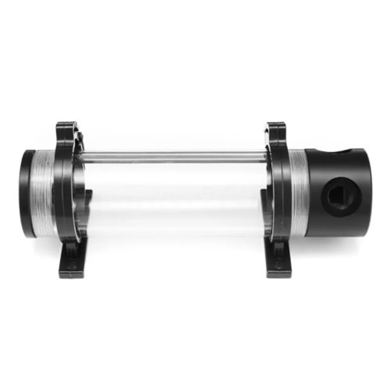 

Cylinder Reservoir Water Tank PC Computer Liquid Cooling Radiator G1/4 50x190mm