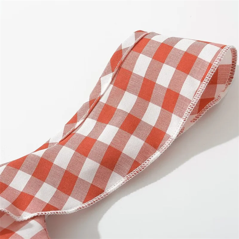 Женское платье-футляр без рукавов KEYANKETIAN летнее клетчатое платье-миди в