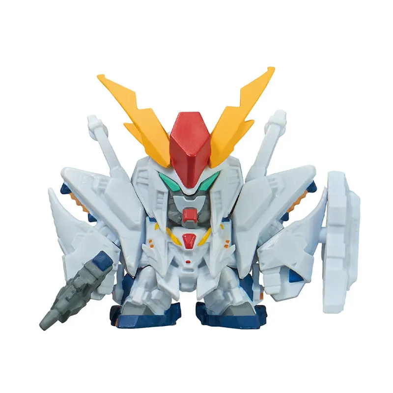 Фото Коллекционная фигурка Bandai Gundam Senshi Zero 01 Gashapon: Пенелопа Згок, Страйк Фридом, Джастис, Гквакс — Декоративный кулон в аниме-стиле №1