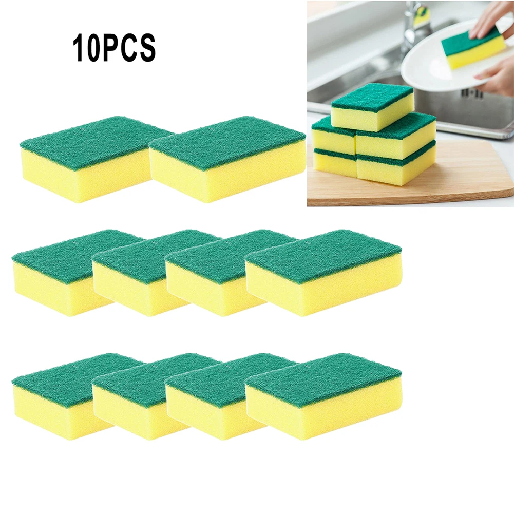 

Dishwashing Sponge Kitchen Nano Emery Magic Clean Rub Pot Rust Focal Stains Sponge Removing Kit Cleaning Brush Sponges