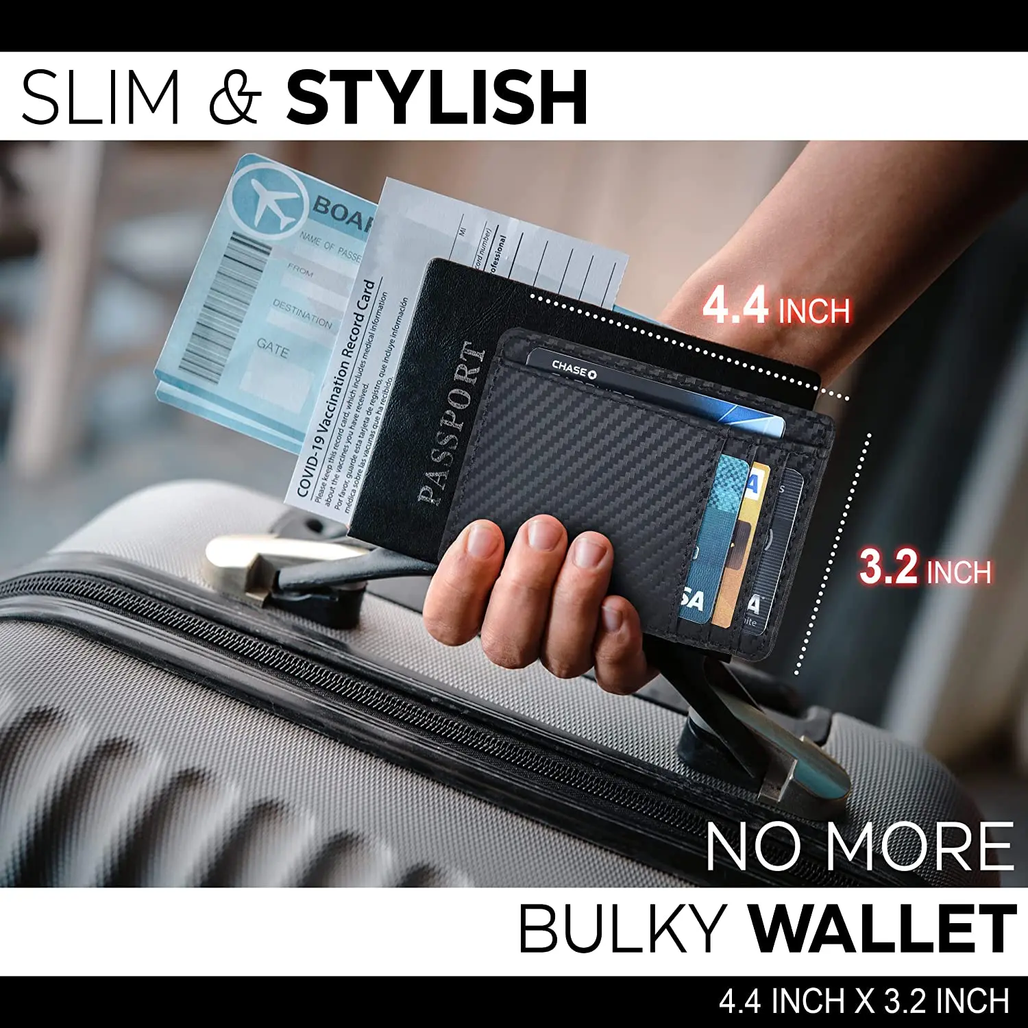 Leather Minimalist Wallet for Men Women Rfid Front Pocket Leather Card Holder Wallets Short Purses Carteras Para Mujer Cartera