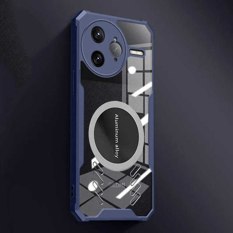 Чехол для телефона Xiaomi Redmi K80 Pro защитный чехол с магнитным рассеиванием тепла