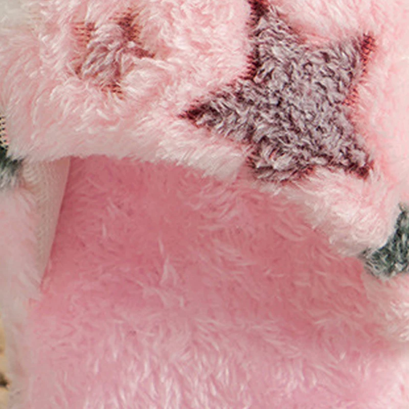 Домашние уличные тапочки для мужчин и женщин со звездами теплые женские