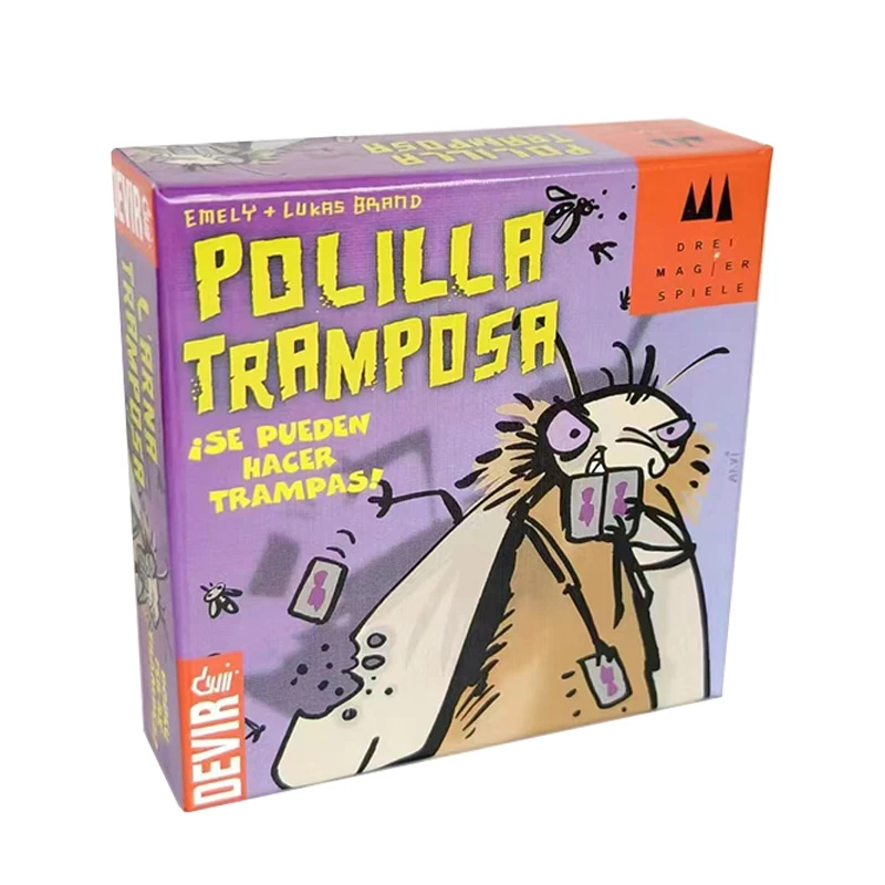 Moth обманывающая тактика развязанная: Polilla Tramposa и Kaker Laken покерная карточная игра