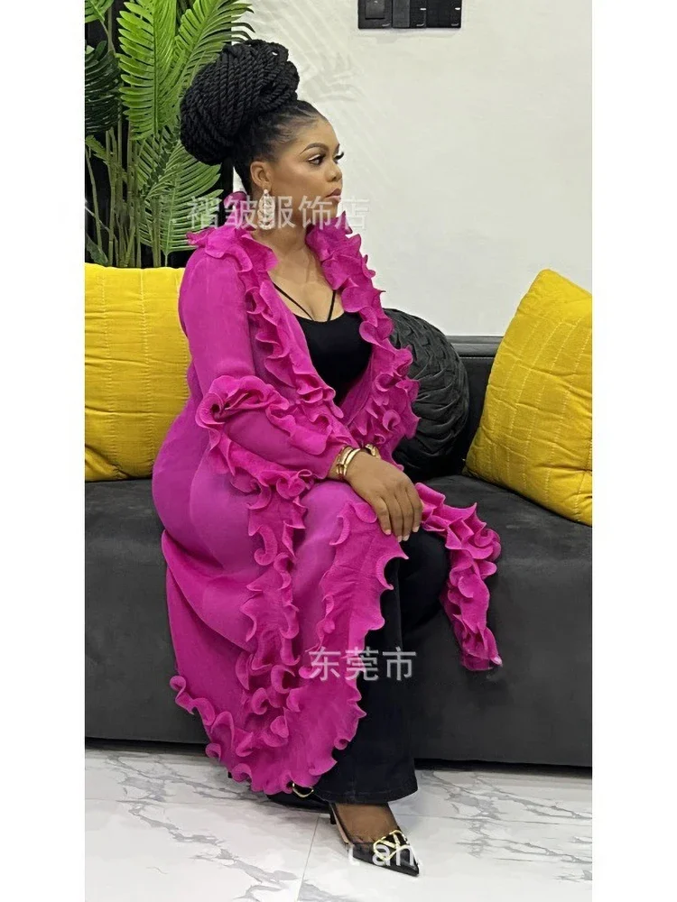 EGRM плиссированное вечернее пальто со складками для выпускного вечера с