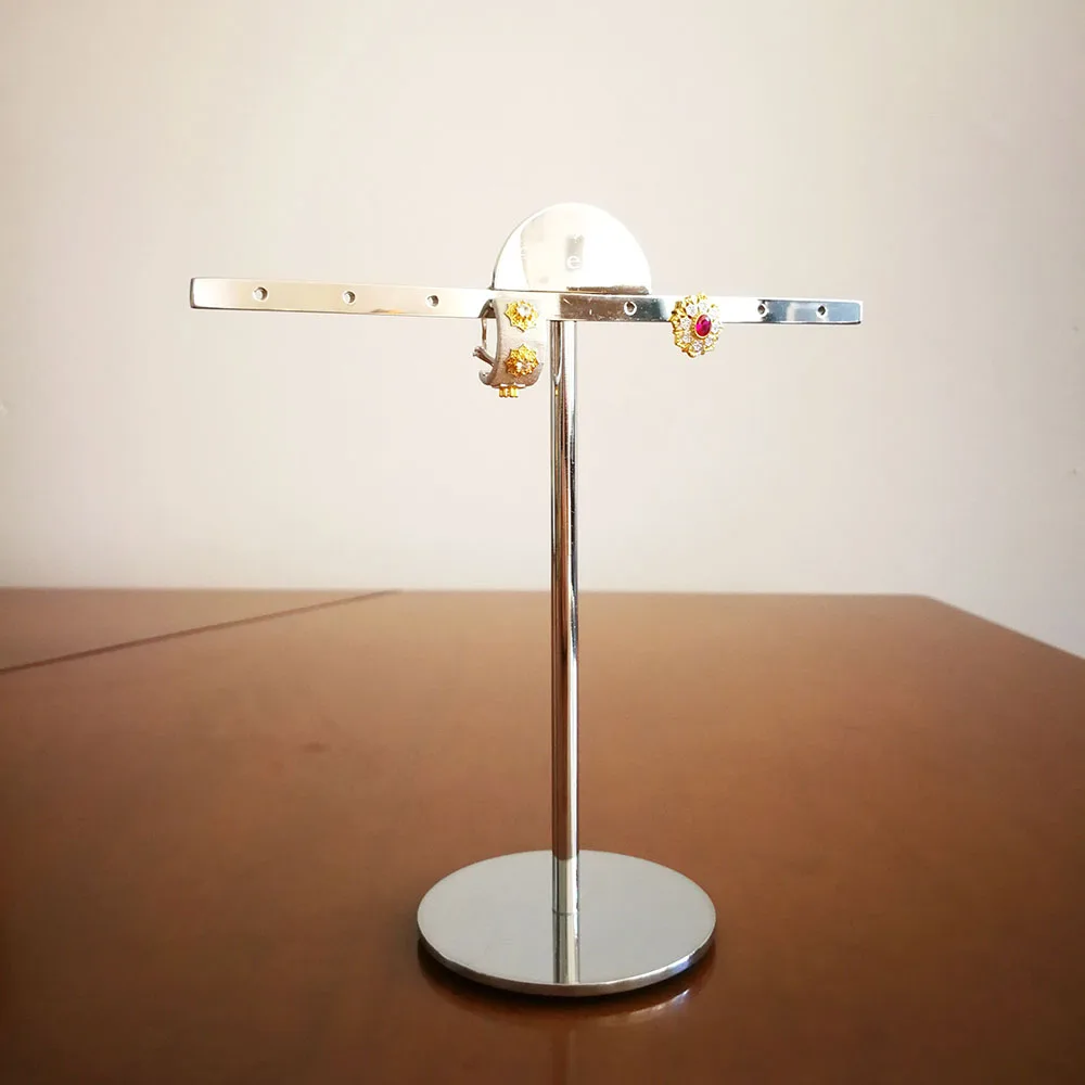 Подставка-витрина для сережек из нержавеющей стали 4 пары