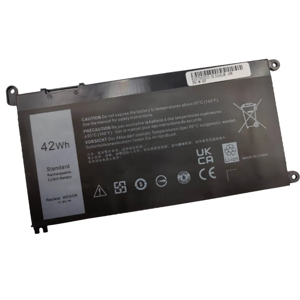 Новый аккумулятор WDX0R для DELL Latitude 3180 3189 3190 3390 3480 3490 3580 Vostro 14 3590 15 3379 5468 5471 5568