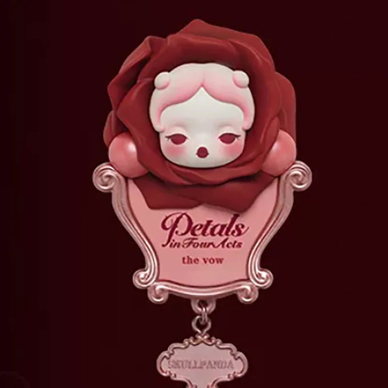 POPMART SKULLPANDA Серия «Лепестки в четырех актах» — Магнит на холодильник, Слепая коробка, Оригинальные игрушки, Куклы, Милые аниме-фигурки, Украшения (art.: 3920d9e24ebd4) - 3920d9e24ebd4