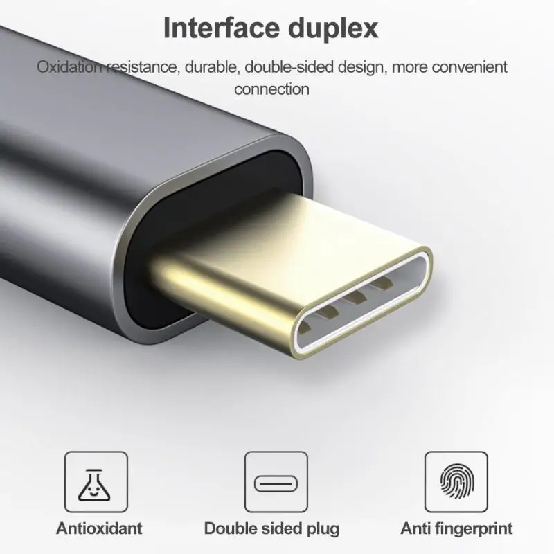 

Aluminum Usb Type C Ethernet Adapter Usb Type-c To Rj45 10/100mbps Lan Internet Cable 100 Megabits Stable