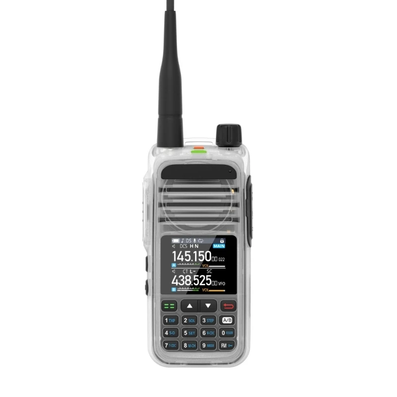 

5W Водонепроницаемая рация Цветной дисплей UHF VHF Long Ranges Two Way Radios R2LB