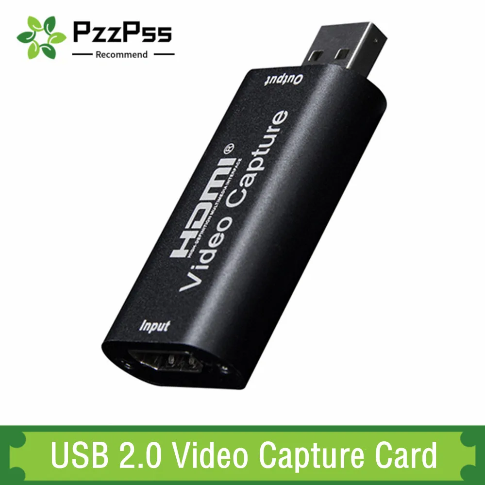 

USB 2.0 Video Capture Card 4K HDMI-compatible Video Grabber Live Streaming Box Recording For PS4 XBOX Phone Game DVD HD Camera