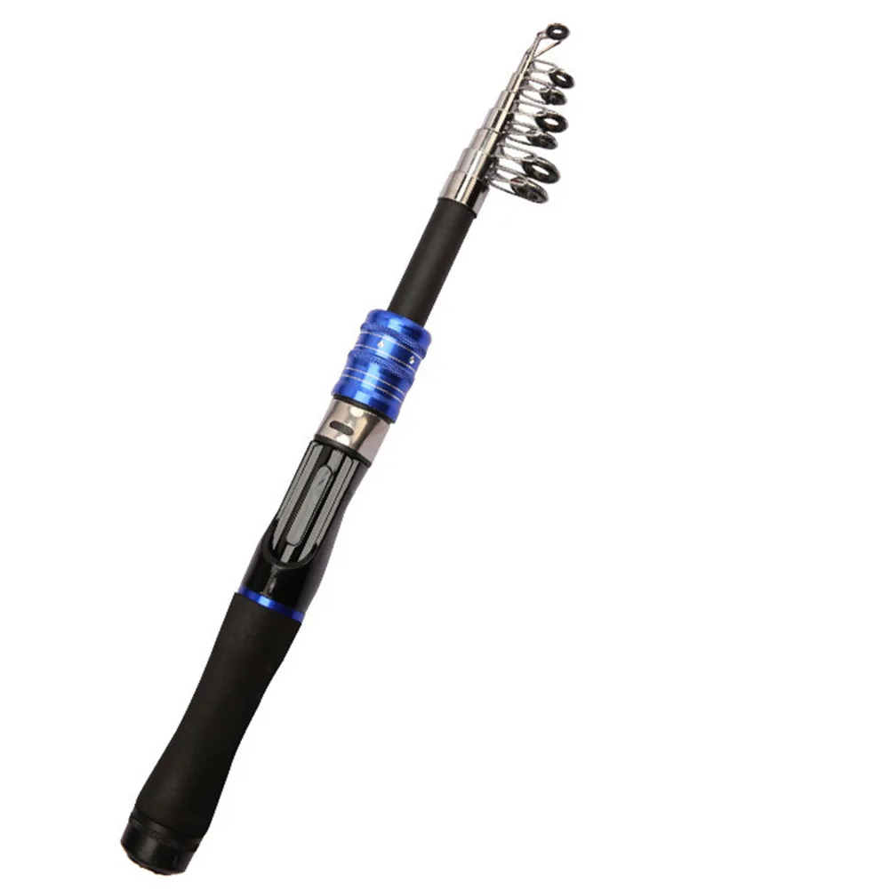 

Carbon Telescopic Sea Fishing Rod Short-Section Luya Pole Long-Range Throwing Pole Fish Tackle Accessories Tools 1.6m/1.8m/2.1m
