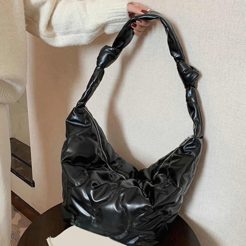 

Модная сумка на плечо для женщин, модные кожаные композитные женские сумки, трендовые дамские сумочки, Вместительная женская повседневная ...