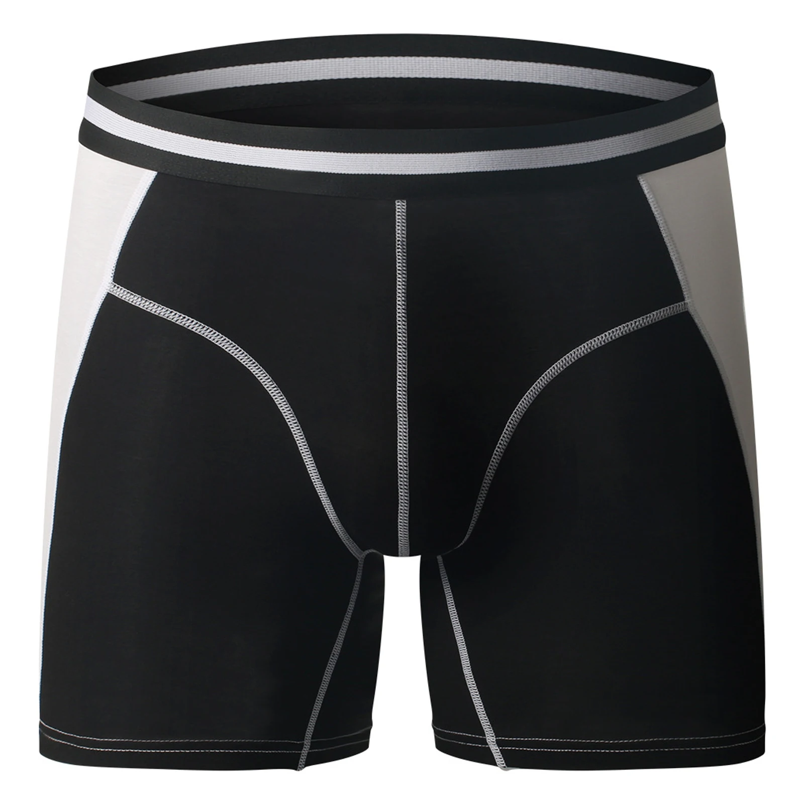 Men Breathable Sport Training Fitness Workout Boxer Shorts Elastic Waist Bulge Pouch Boxer Briefs Underpants Gay Men's Underwear