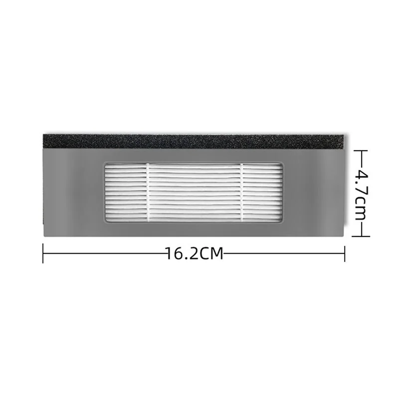 Для Ecovacs DEEBOOT OZMO T8 AIVI / Max N8 Plus Pro Запасные части Основная боковая щетка Hepa-фильтр