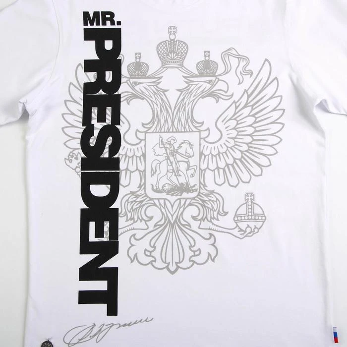 Футболка Putin team Mr. President белая |