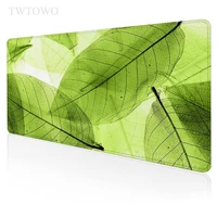 minimalist leaves mouse pad gamer xl large home custom mousepad xxl mouse mat carpet natural rubber soft office laptop mice pad