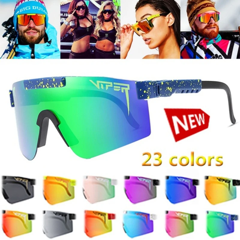 

2022New PIT Viper Sports Sunglasses UV380 Cycling Glasses Fishing Sunglasses Climbing Mirror