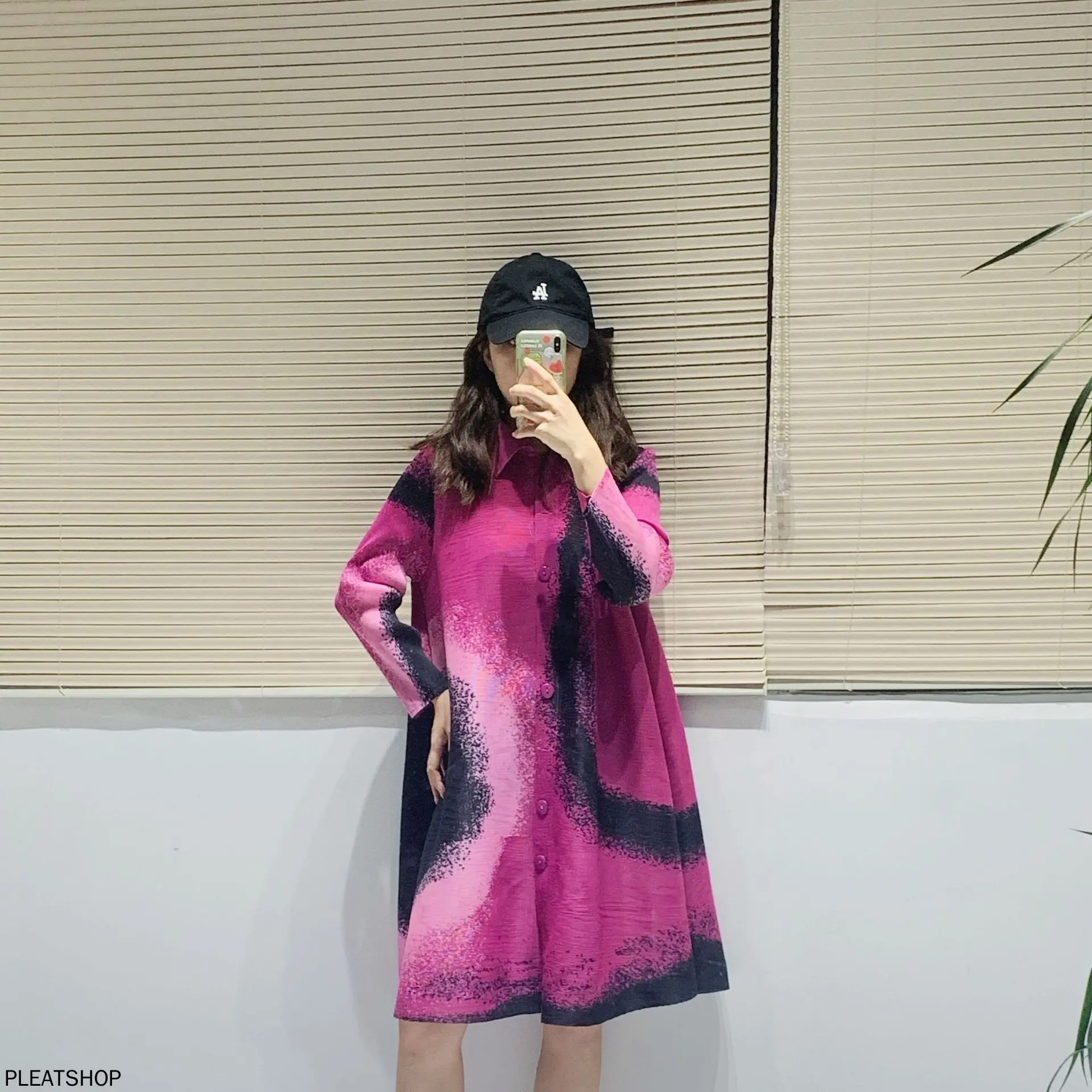 

Весенне-осенняя мода, все Тренч с лацканами, пальто/платье, два вида одежды, платья со складками MIYAKE, Vestidos Robe Femme Vetement