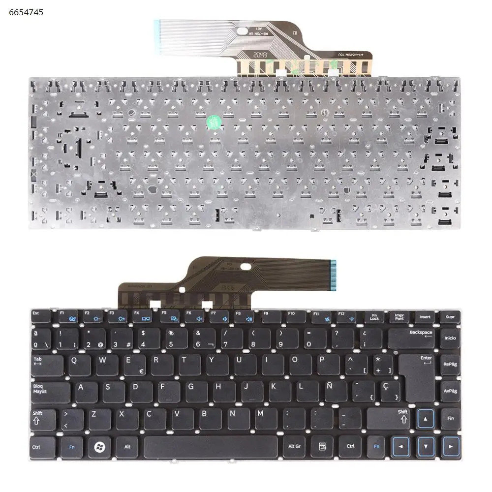 

SP Laptop Keyboard for SAMSUNG 300 Series 14.0" 300E4A 300V4A BLACK