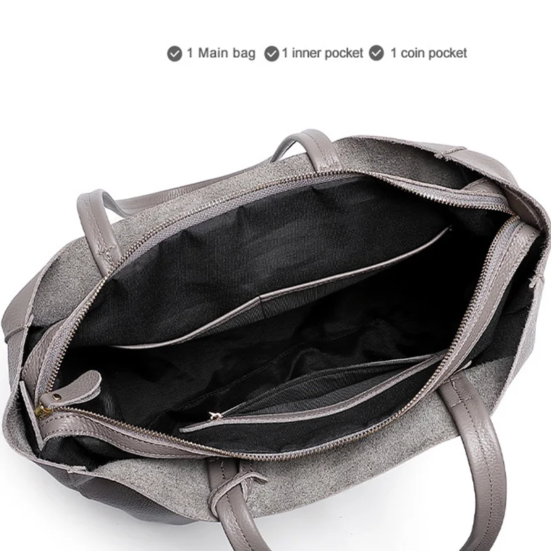 Сумка на плечо женская из 100% натуральной воловьей кожи 2021 | Багаж и сумки