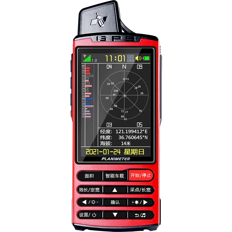 

Голосовой прибор для измерения площади Земли Buendia X6, Высокоточный Ручной GPS прибор для измерения площади Земли