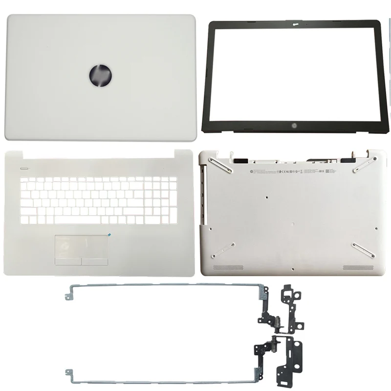 

For HP 17-BS 17-AK 17-BR Series Laptop LCD Back Cover/Front bezel/ Hinges/Palmrest/Bottom Case 933293-001 926527-001 933298-001