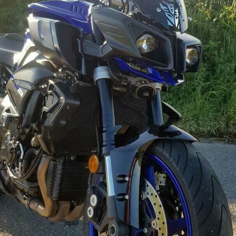 Фото Аксессуары для мотоциклов YAMAHA MT-10 FZ10 MT10 2019 2020 2021 2022 2023, защитная крышка радиатора, гриля, масляного охладителя, Защитный протектор №1