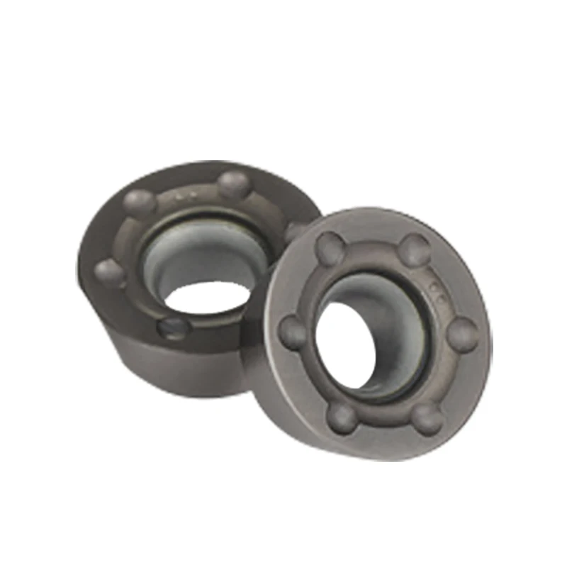 

10pcs RPMT1204MO-MM YBS303 ZCC Carbide Milling Inserts R6 For Ti Alloy Cutting Mill Lathe Blade