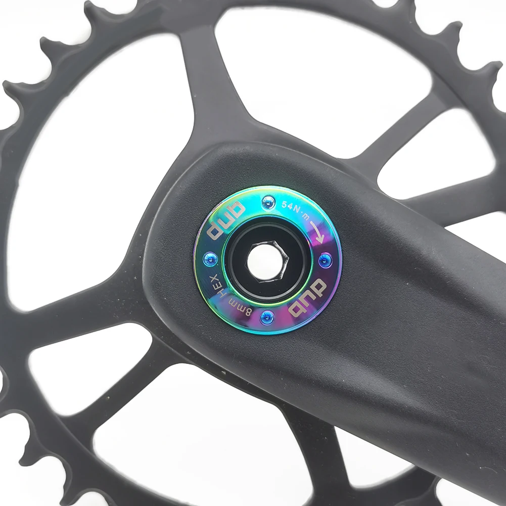 

M30 Bicycle Bracket CNC Crankset Nut Crank Cover Crankset Screws Crank Arm Fixing Bolt Crank Bolt Cover Cap For-SRAM SPARE DUB