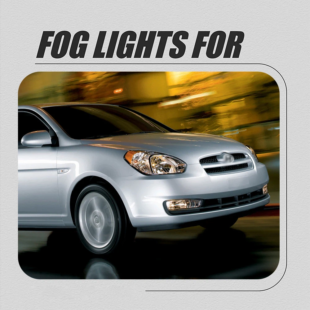 Противотуманная фара противотуманная лампа дневного света для Hyundai Accent 2006 2007 2008
