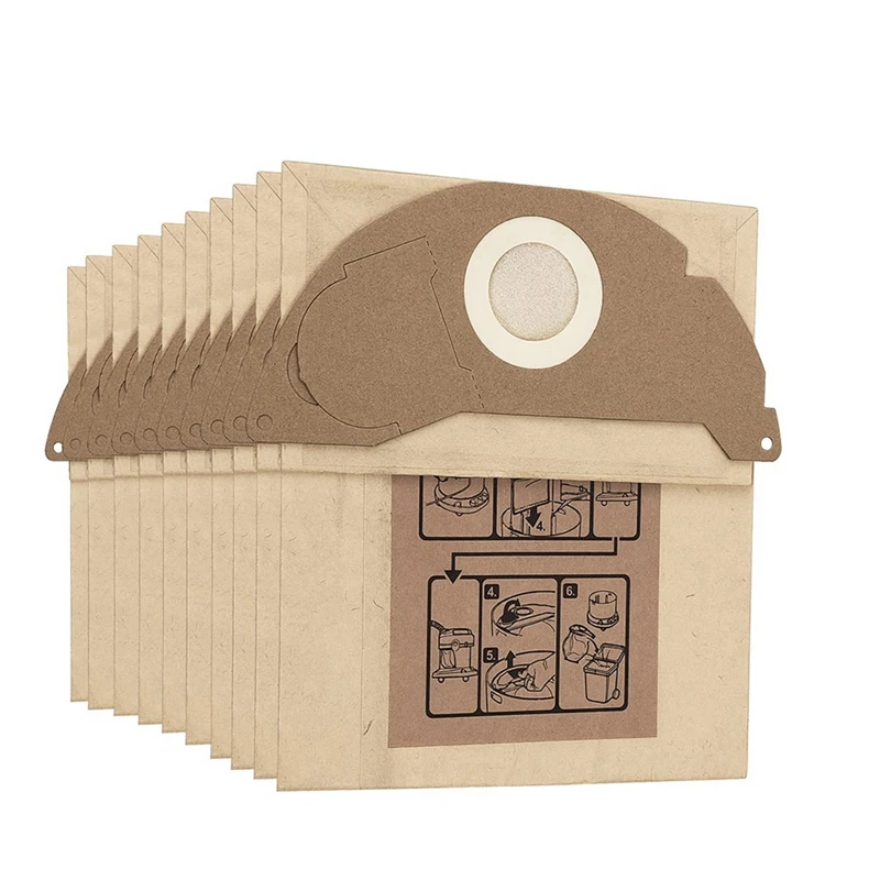 

Replacement Dust Bag Compatible For Karcher WD2 MV2 Vacuum Cleaner Accessories, Vacuum Cleaner Bags,6.904-322.0