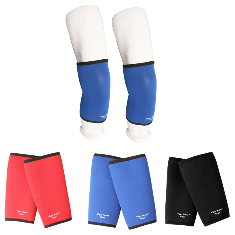 

Professional Grade Gym Fitness Knee Sleeve and Wrist Braces Set for Weight Lifting Powerlifting