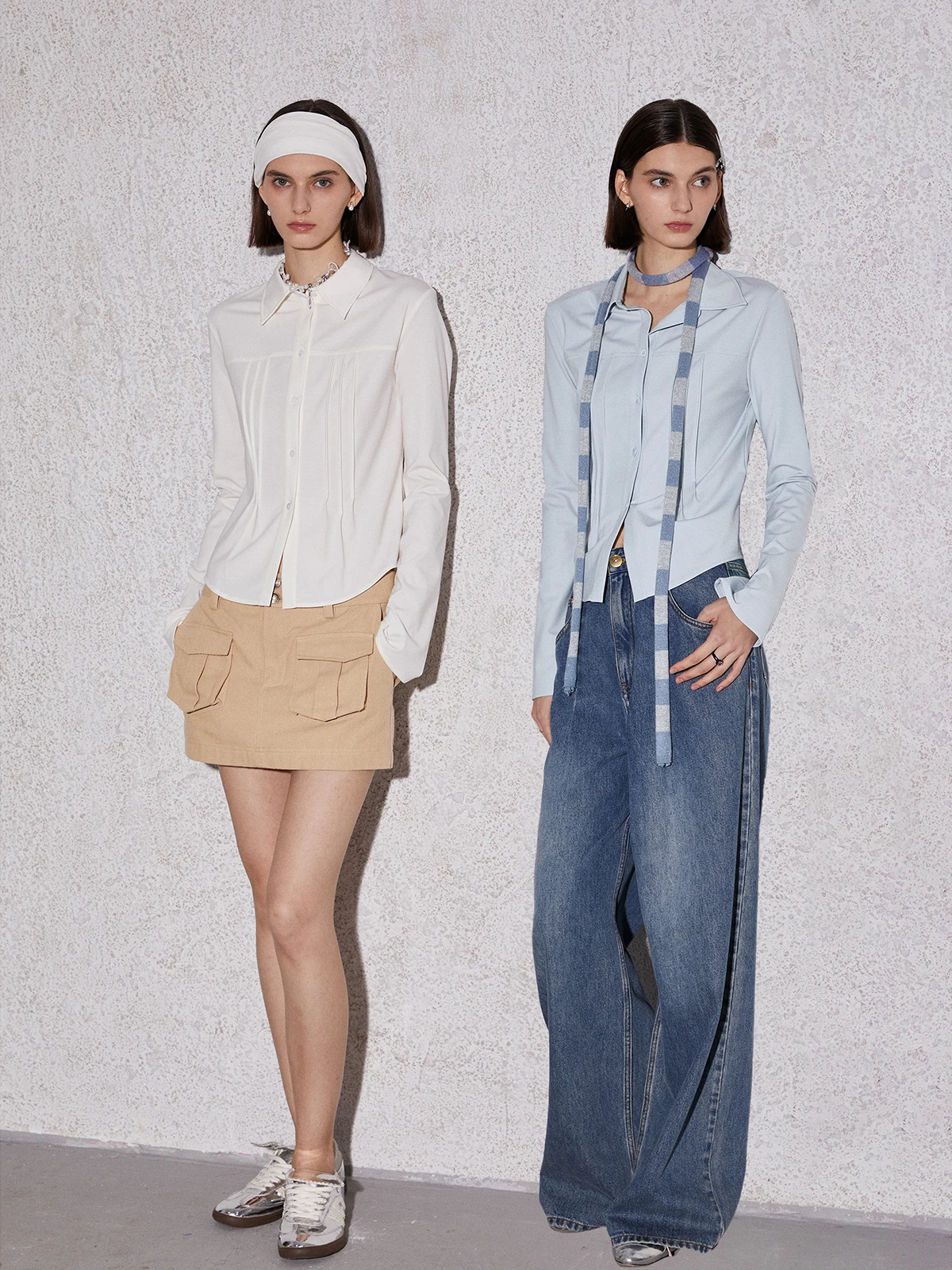 Sovige пластиковые украшения на талии эластичные вязаные облегающие рубашки с