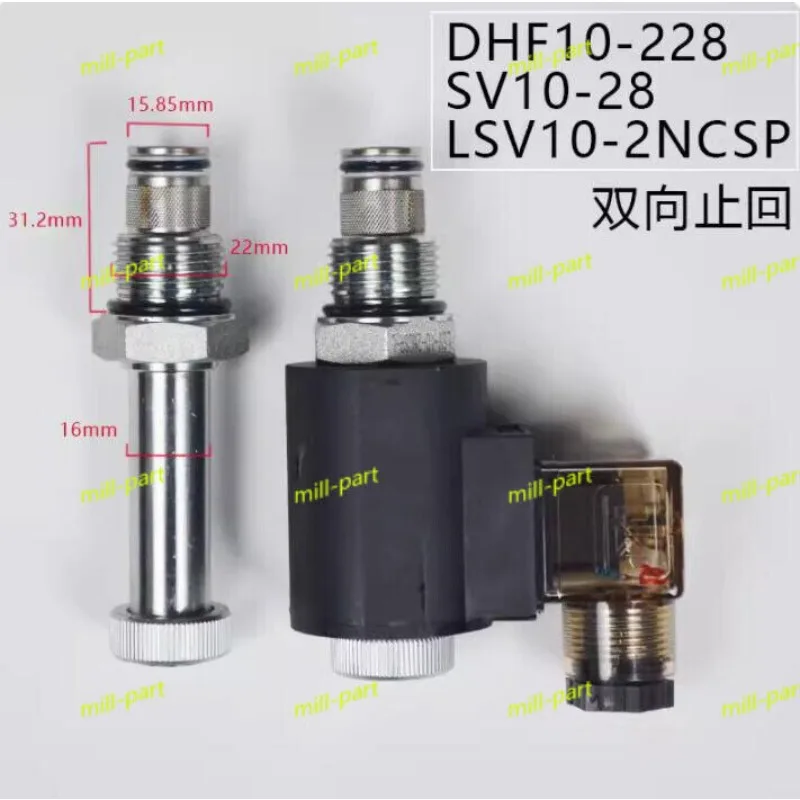 2-сторонний гидравлический двунаправленный Norrnally закрытый электромагнитный