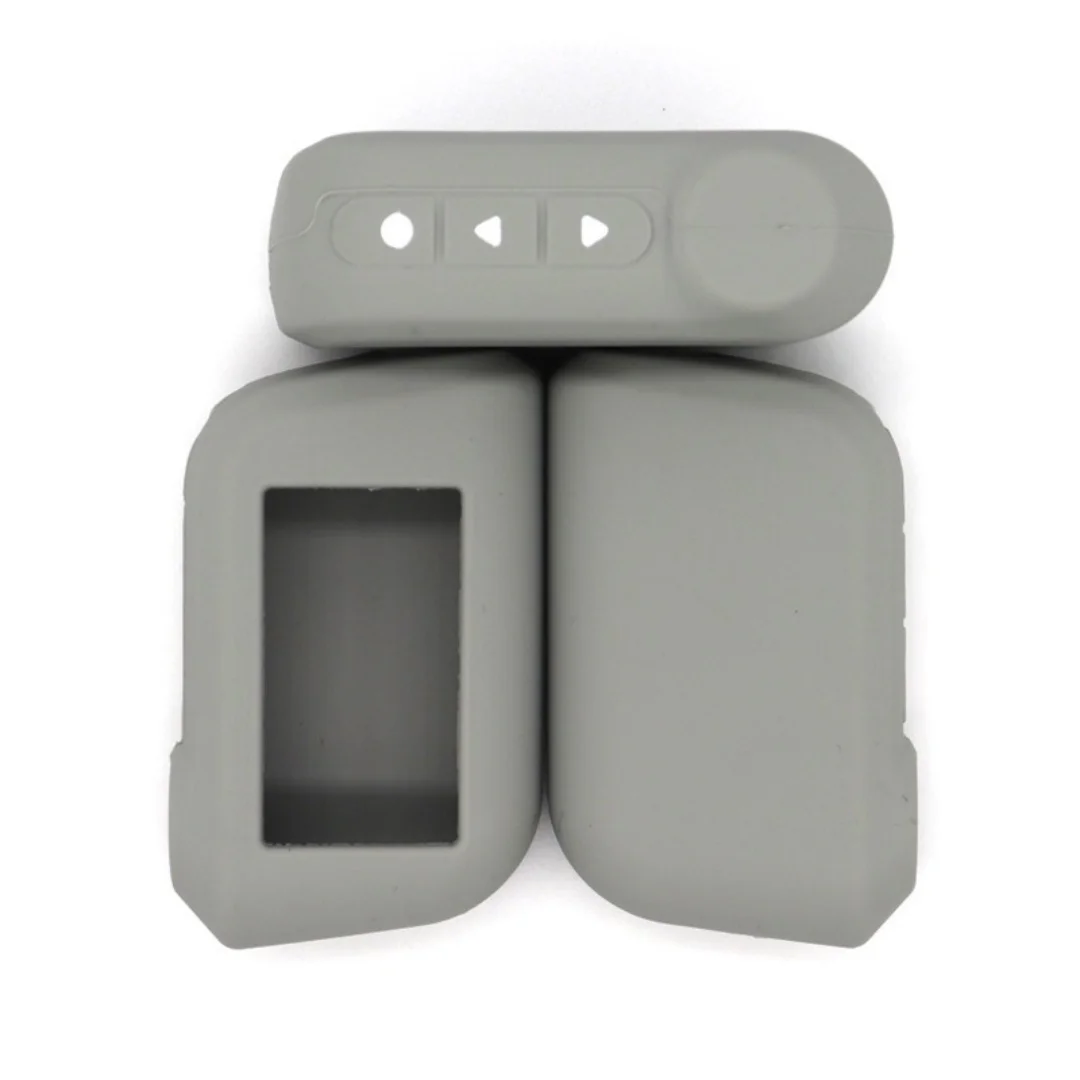 New Silicone Auto Key Case for Starline A93 A63 Russian Version Two Way Car Alarm LCD Remote Controller Keychain Fob Cover