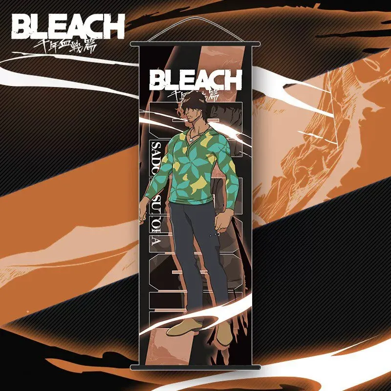 Настенные свитки-постеры BLEACH: Курасаки Ичиго, Рукия Кучики. Аниме-постеры, настенные свитки, декор для комнаты, подарки. (art.: 3920d9dc950b7) - 3920d9dc950b7