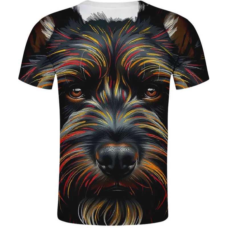 Футболка BOUVIER DES FLANDRES-VLAAMSE KOEHOND с собакой YMGHJRWN