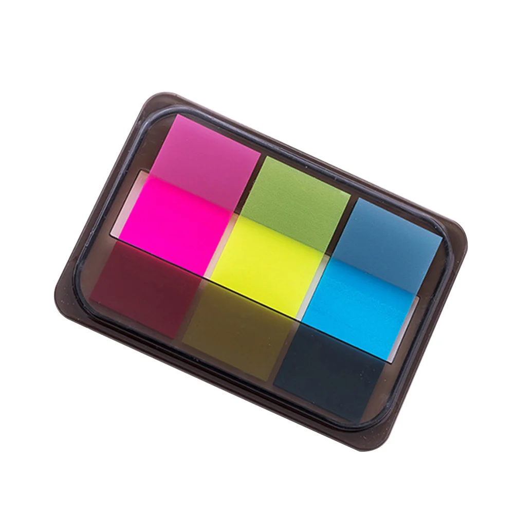 

PET Sticky Pads Color Page Markers Neon Tabs Christmas Stickers Sign Notes