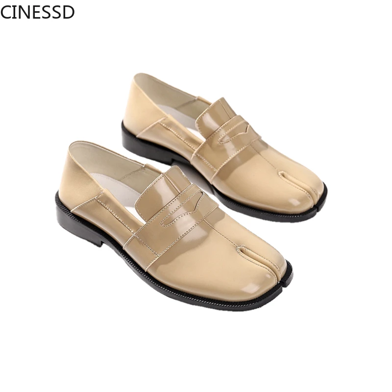 

Туфли-лодочки женские из натуральной кожи на низком каблуке, с квадратным носком