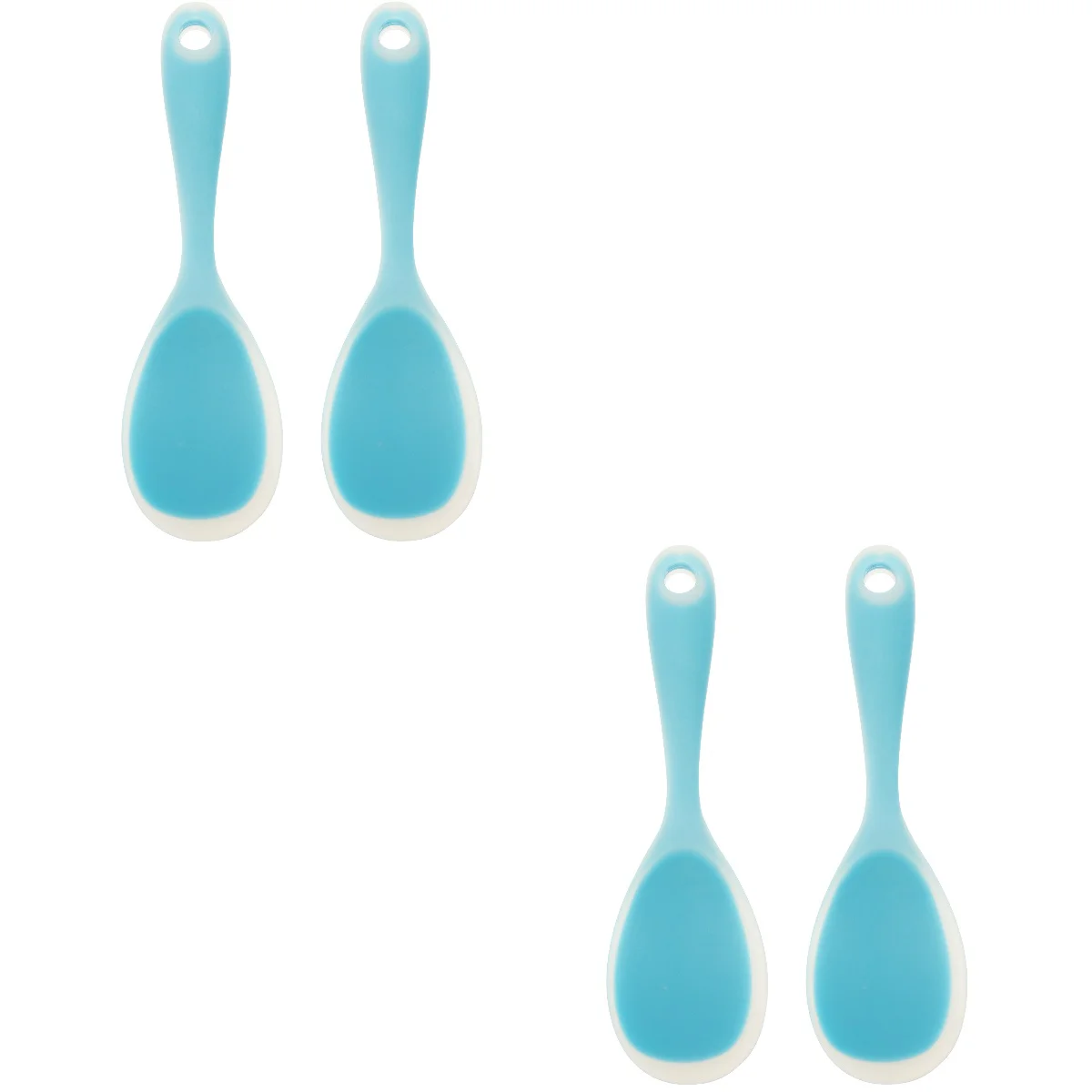 

4 Rice Spoons Wear-resistant Rice Spatulas Household Rice Scoopers
